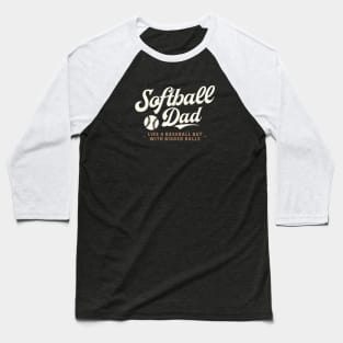 Softball Dad Baseball T-Shirt